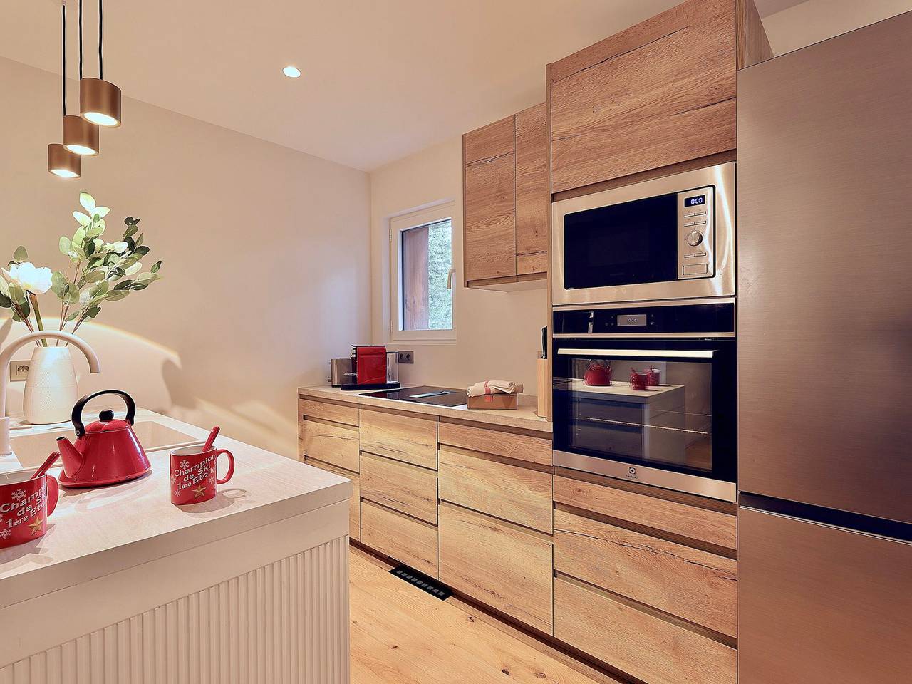 Geheel appartement, Courchevel 1850: Elegant New Apartment 3 min from Slopes, Includes Parking in Courchevel 1850, Saint-Bon-Tarentaise