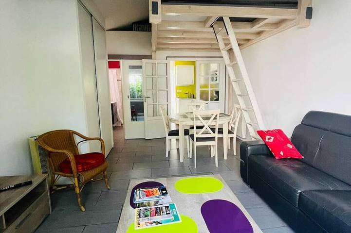 Gîte pour 2 personnes, avec jardin et terrasse, animaux acceptés dans Plage d'Erretegia - 4