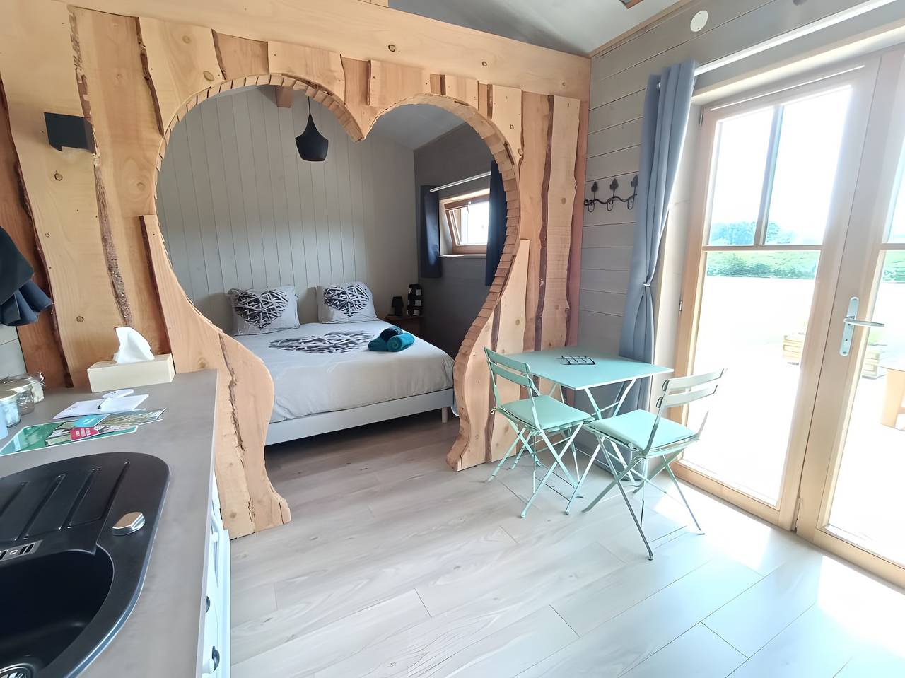 Cabane 'Robin Hood' met privéterras en Scandinavisch bad, foto 12