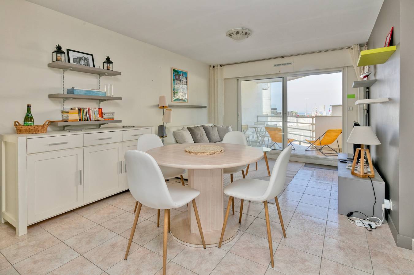 Appartement entier, Appartement 'Appartement Vue Mer - 50 M Plage' avec vue sur mer et terrasse privée in Pornichet, Côte d'Amour