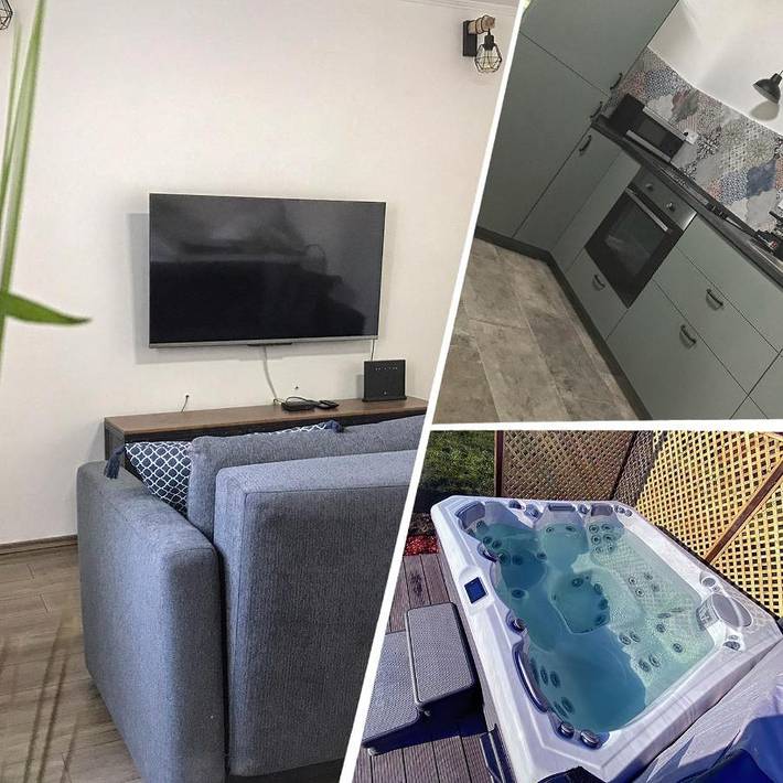 Apartament wakacyjny dla 6 osób, z ogród i jacuzzi oraz taras w Tiszafüred