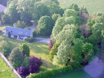 Maison d’hôte pour 4 personnes, avec jardin ainsi que vue et terrasse à Biéville-Beuville