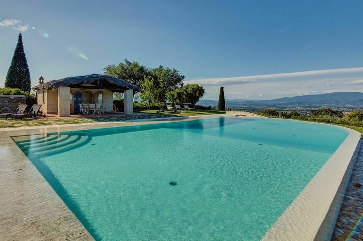 Villa pour 8 personnes, avec piscine à Arezzo