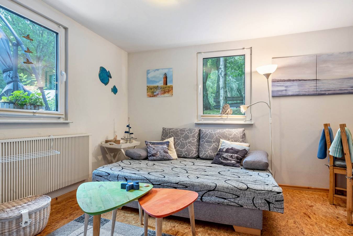 Bungalow "Zur Möwe' Bgl 21" mit privater Terrasse und Wlan in Bakenberg, Dranske