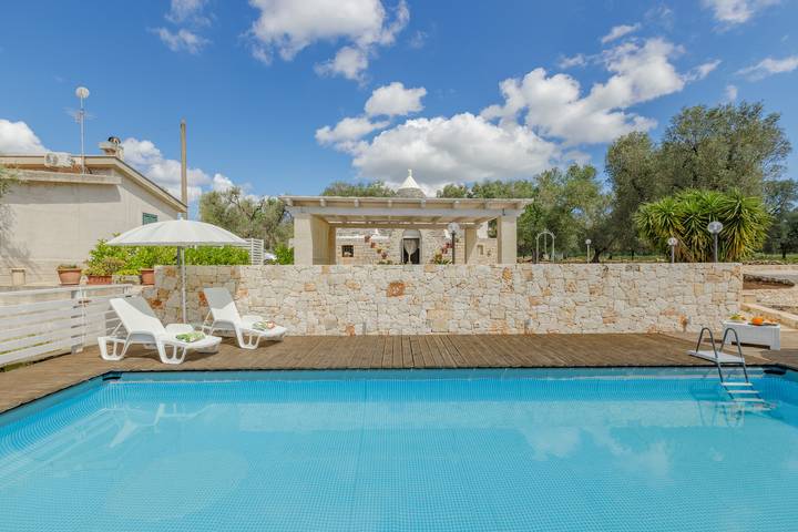 Location de vacances pour 4 personnes, avec Jardin et Piscine dans Ceglie Messapico - 4