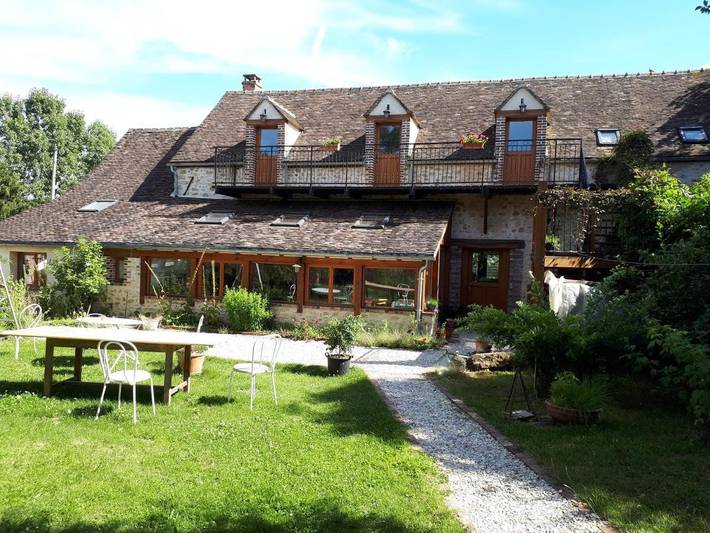 Maison d’hôte pour 5 personnes, avec Terrasse ainsi que Jardin et Vue