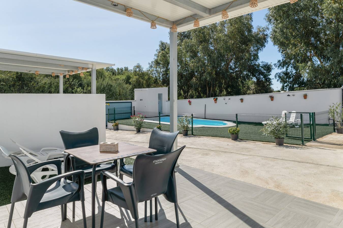 Casa vacanze 'Apartamento La Esencia Del Sur A' con piscina condivisa, Wi-Fi e aria condizionata in Vejer de la Frontera, Costa de la Luz