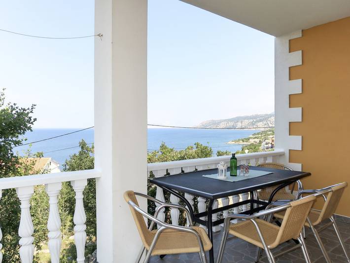 Ferienwohnung für 2 Personen, mit Garten und Balkon in Kvarner Bucht - 2