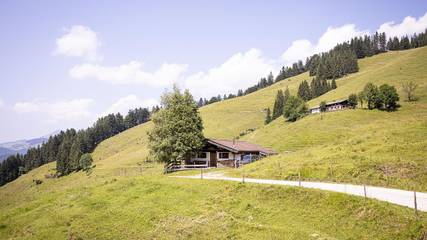 Hütte für 4 Personen, mit Garten in Kaisergebirge
