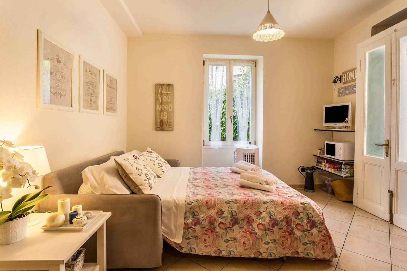 Ferienhaus „Il Nido“ mit Bergblick, Wlan, Klimaanlage und Garten in Brunate, Comer See