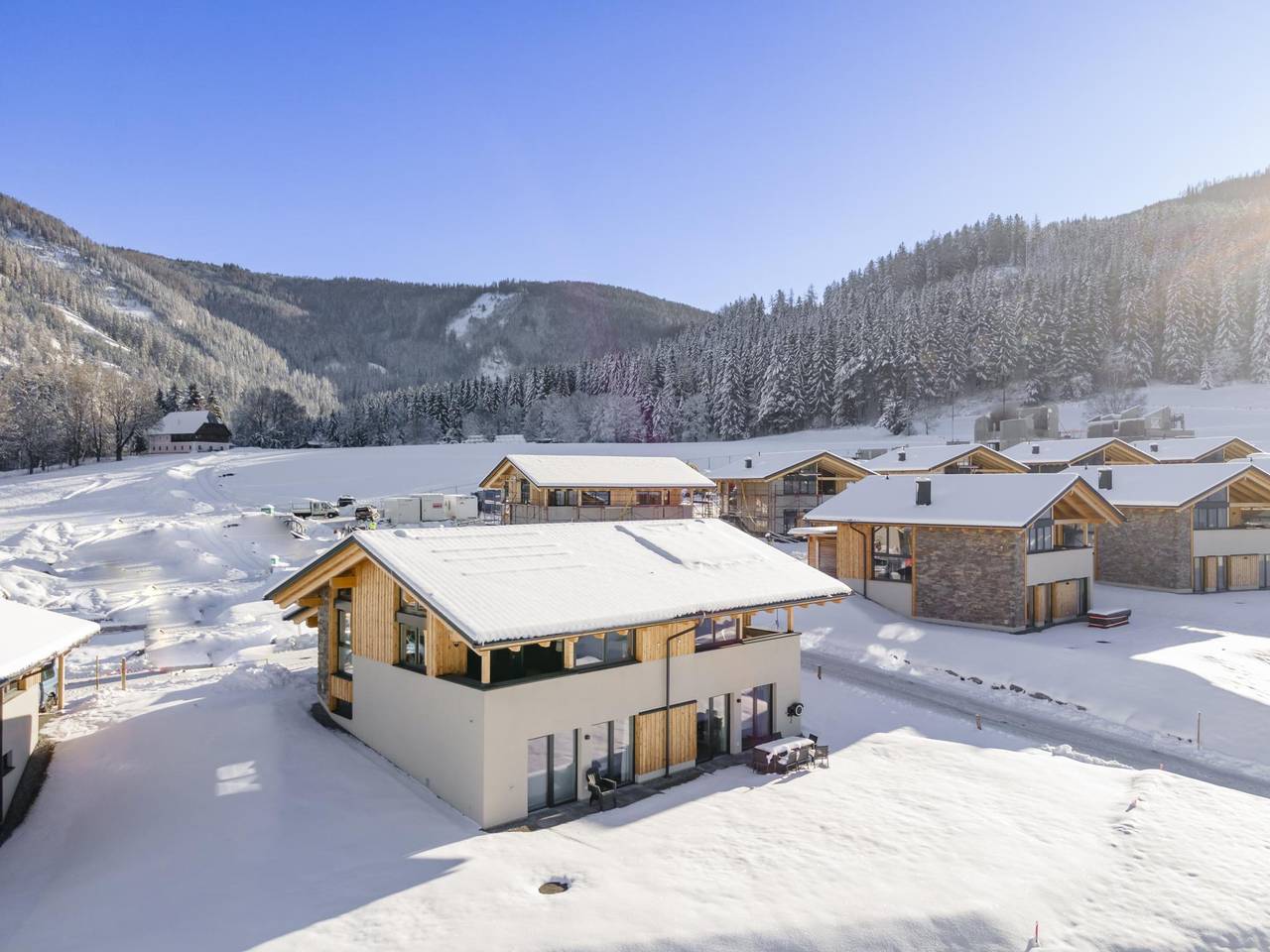 Wunderschöne Ski-in-Ski-out-Lodge in St. Lambrecht, Westliche Obersteiermark