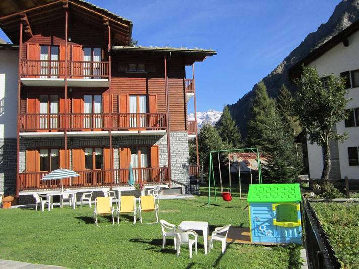 Appartamento per 3 persone, con Balcone e Terrazza nonché Giardino e Panorama a Comune di Gressoney-Saint-Jean