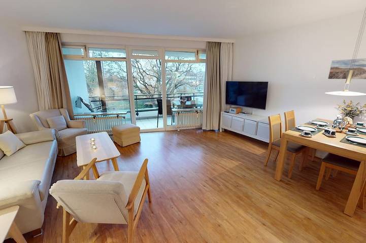 Apartamento de vacaciones para 4 personas, con balcón - 1