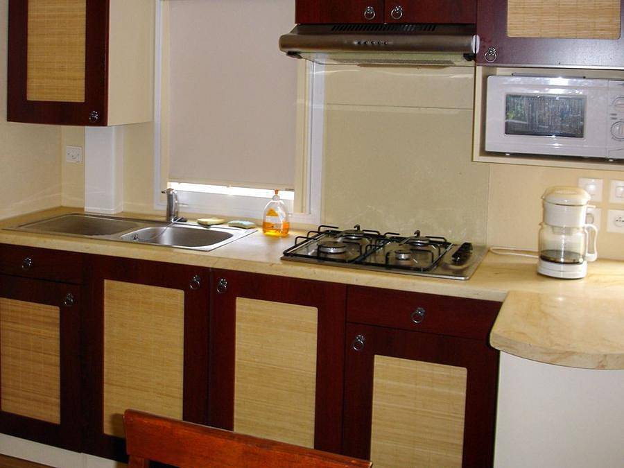 Camping Ushuaïa villages Sabot - Mobilhome 6 personnes - Louisiane in Saint-Maurice-de-Lignon, Haute-Loire