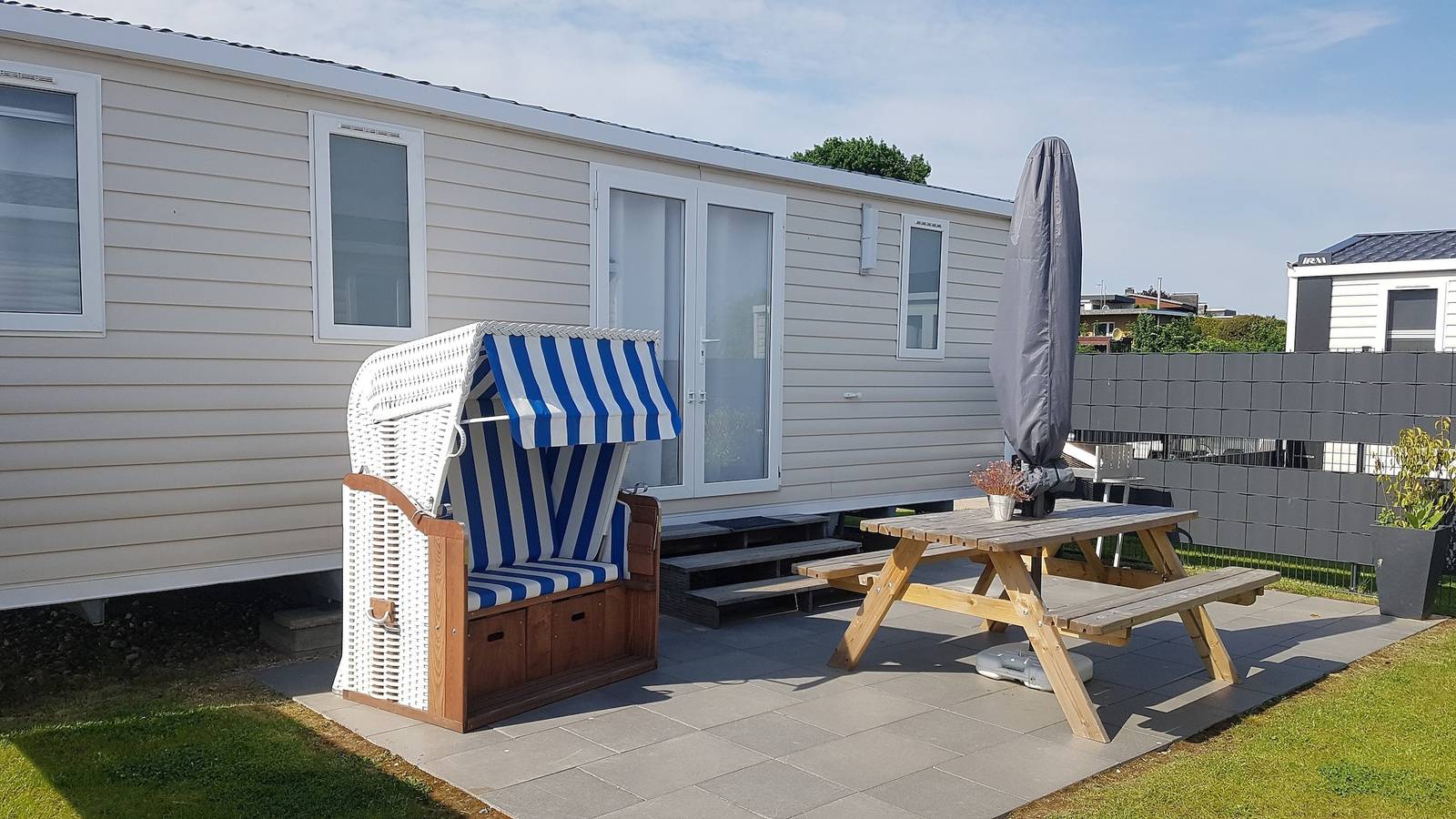 Campingland Ostsee - Mobilheim A1/Seestern in Bliesdorf Strand, Schashagen