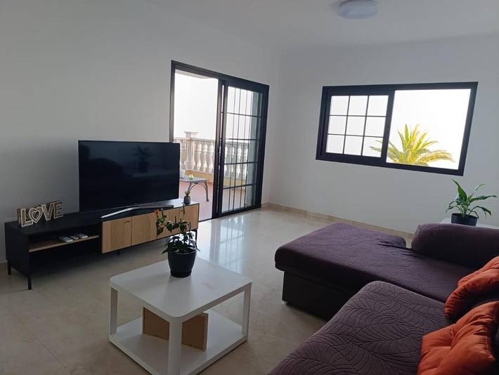 Chalet para 6 personas, con vistas y jardín en La Gomera