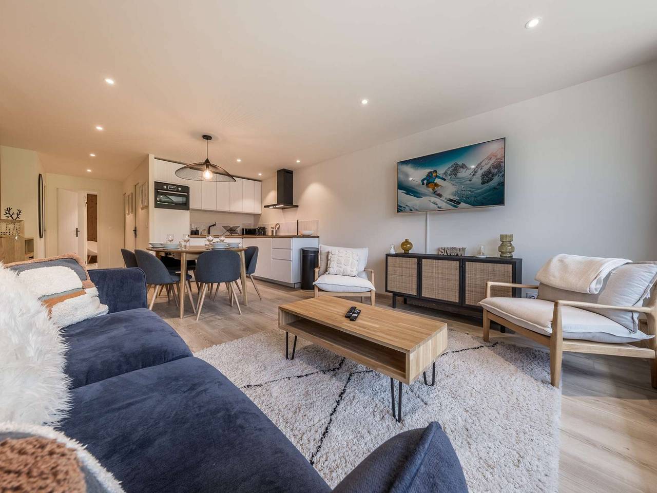 Apartamento entero, Courchevel 1650 - Apartamento moderno para 5 pers, a pie de pistas con estacionamiento in Courchevel 1650 (Moriond), Saint-Bon-Tarentaise