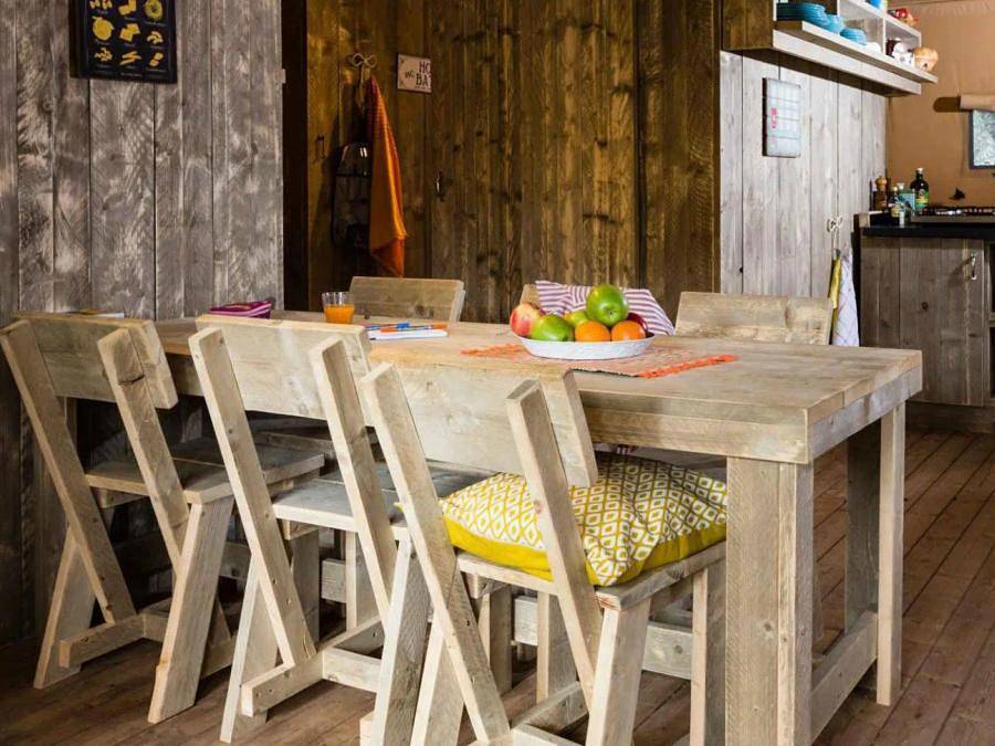 Weekend Glamping Resort - Safarizelt 6 personen - Spotty Lodge in San Felice del Benaco, Gardasee-Berge