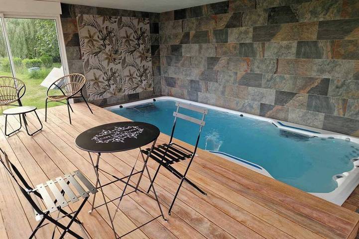 Maison de vacances pour 4 personnes, avec jacuzzi et terrasse ainsi que sauna et jardin - 1