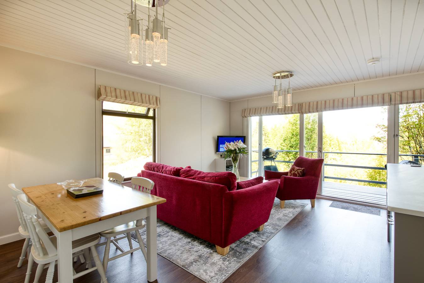 Lodge für 4 Personen mit Terrasse in Stirling und Umgebung