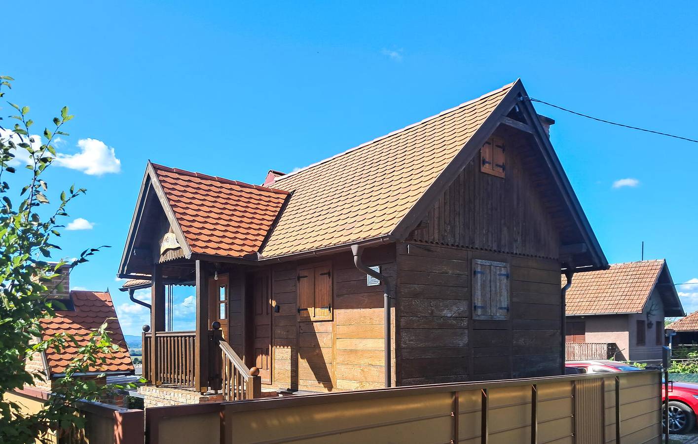 Ferienhaus für 4 Personen mit Terrasse in Zagreb und Umgebung