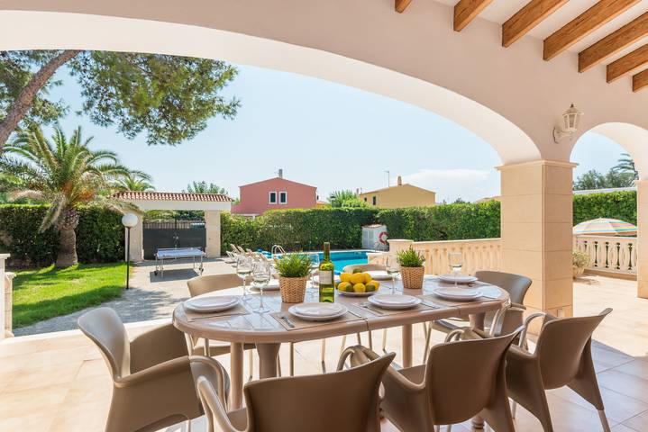 Villa pour 7 personnes, avec terrasse et jardin à Cala Blanca - 4