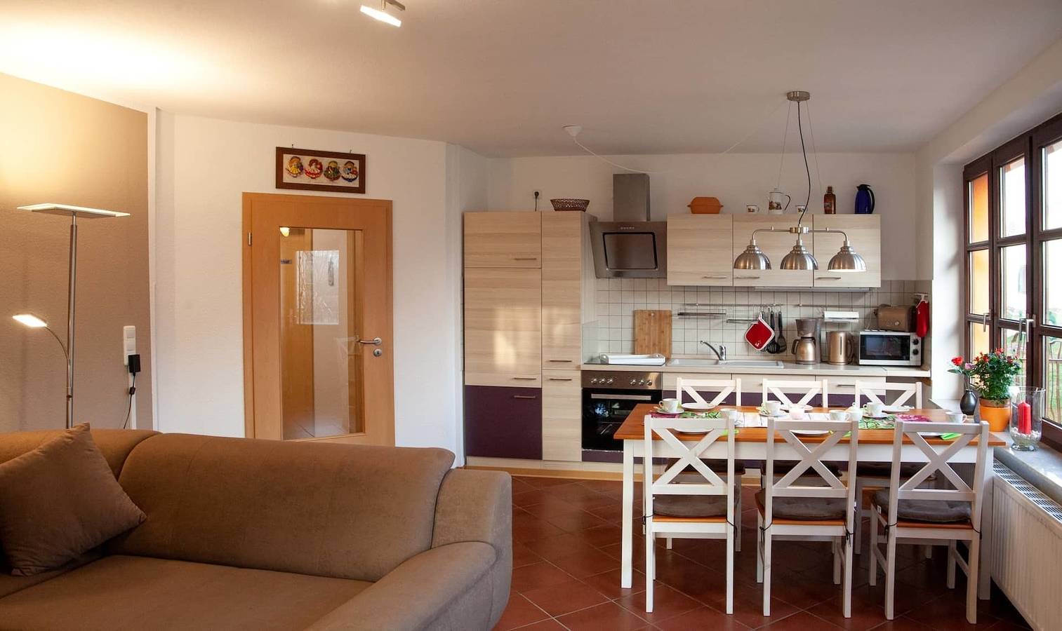 Ganze Ferienwohnung, Abendsonne in Fleeth, Mirow