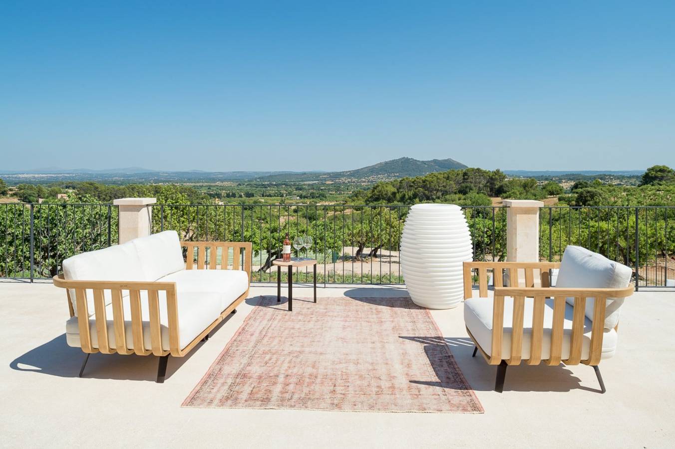 Opulent Selva Villa | 5 Bedrooms | Can Gabriela | Pool Table | Tennis Court | Panoramic Rural Views in Moscari, Selva
