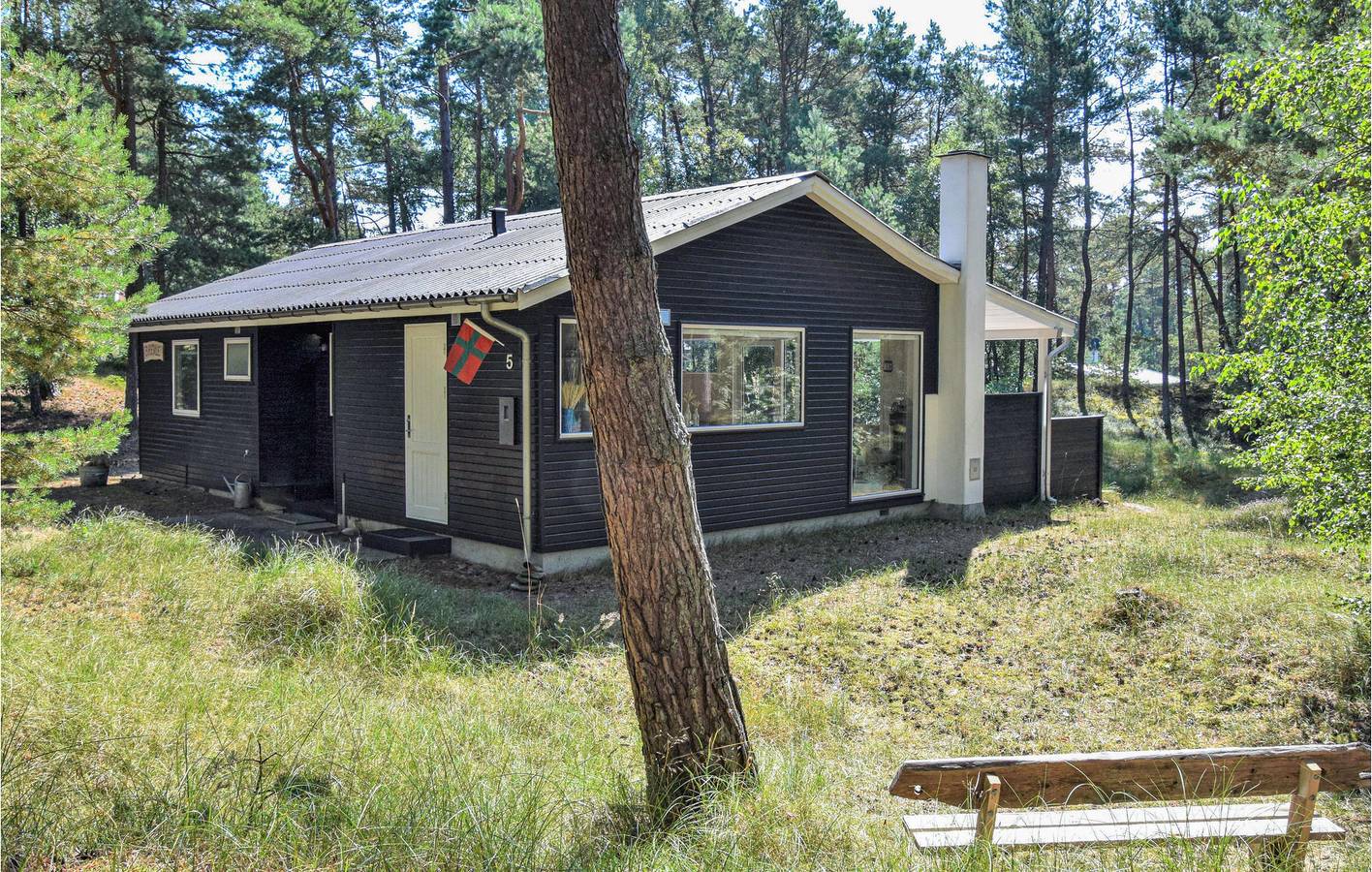 Ferienhaus für 6 Personen mit Garten in Dueodde, Bornholm