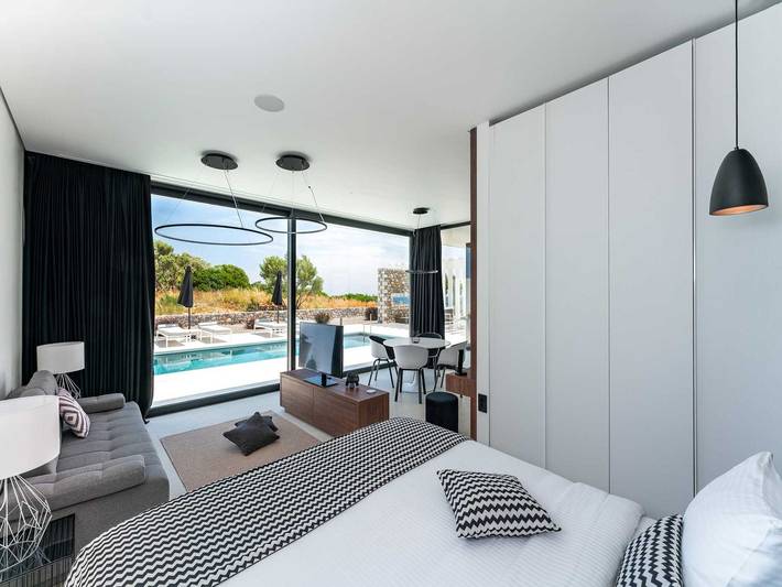 Ferienhaus für 2 Personen, mit Balkon und Meerblick in Lachania - 2