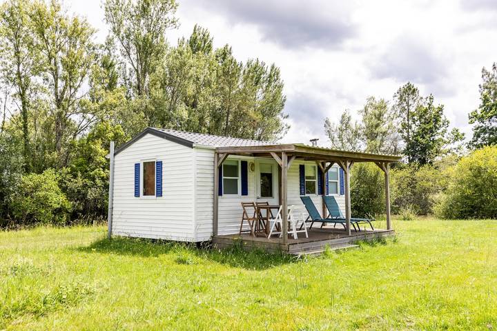 Alojamiento al aire libre, relax en el Lago de Isachris en Queyrac, Médoc - Mobilhome 6 in Queyrac, Lesparre-Médoc region