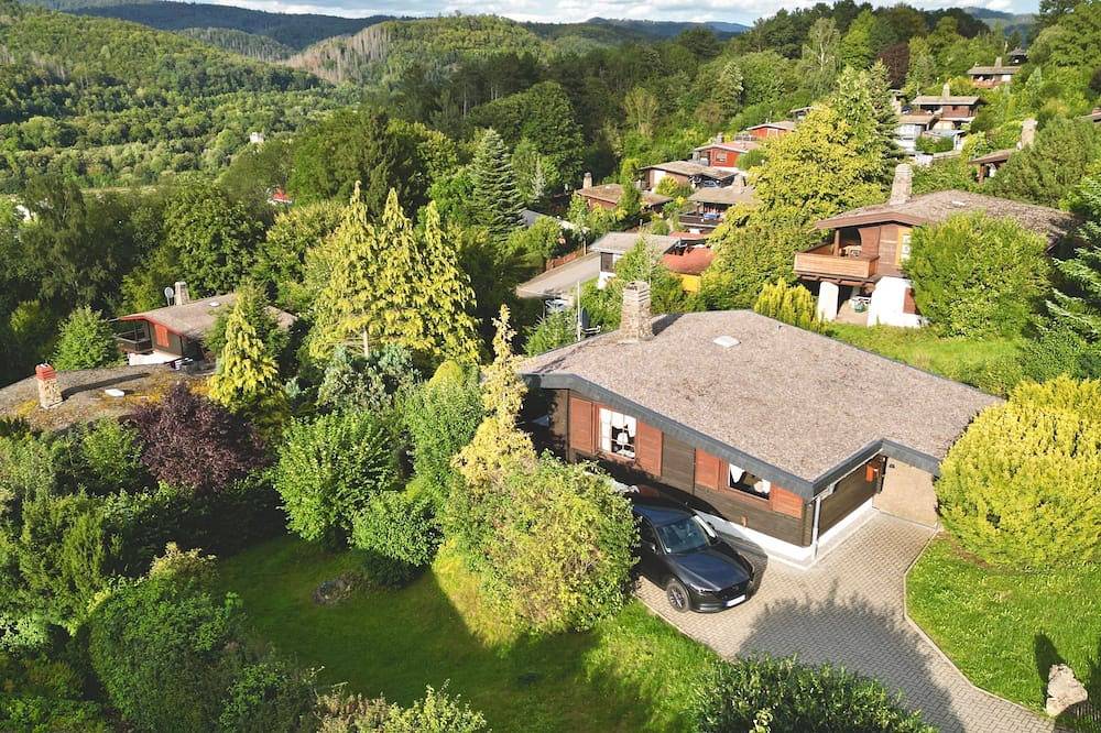 In Barbis mit Grill und Panoramablick in Bad Lauterberg, Harzvorland