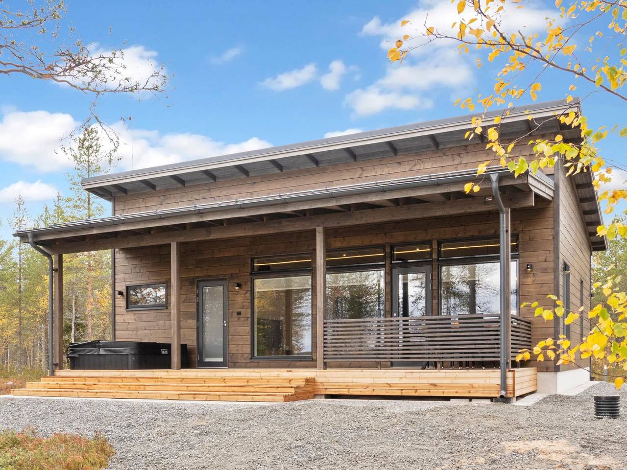 Villa korpi in Kaukuanjärvi, Lappland