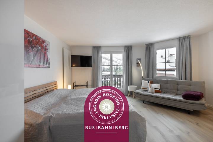 Studio für 4 Personen, mit Balkon und Ausblick - 1