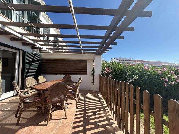 Holiday home for 7 people with terrace in Fornells, Es Mercadal