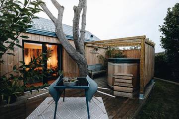 Hôtel pour 2 personnes, avec jacuzzi ainsi que sauna et jardin dans Phare de la Hague