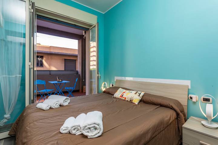 Chambre 'Seasideandcity - Matrimoniale Con Accesso Disabili' avec Terrasse partagée et Climatisation in Catane, Province de Catania