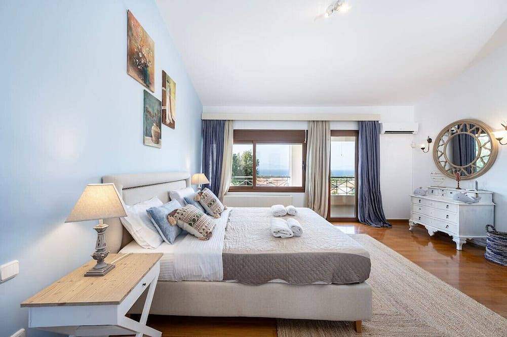 Horizon Villa-Private Pool-7 Bedroom-Gym-Sea View in Kos Stadt, Kos