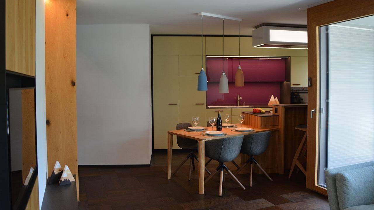 Ganze Ferienwohnung, Ferien Falera, 3.5 Zimmer-Ferienwohnung für 4 Pers in Falera, Flims Laax Falera