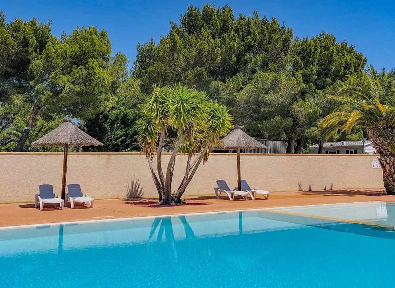 Camping 3 étoiles - Piscine  - eehdb0 in Sigean, Région de Narbonne