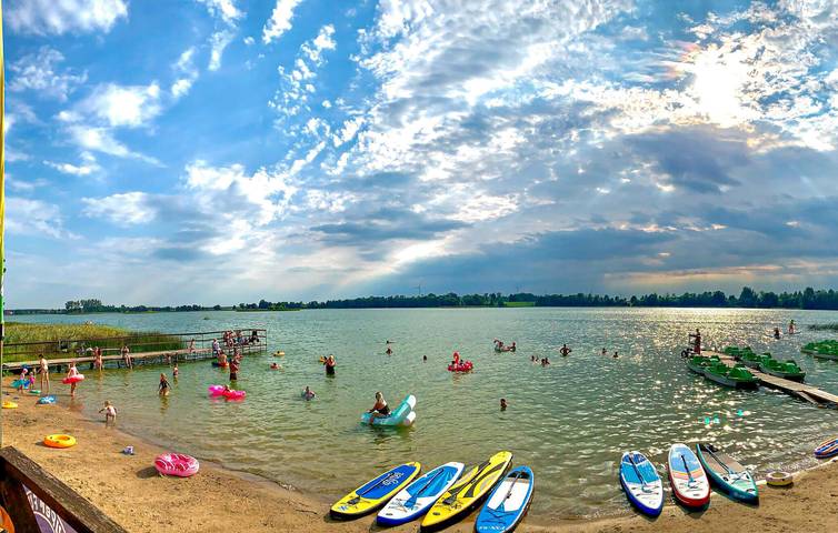 Ferienhaus für 3 Personen mit Ausblick in Rajgród, Podlachien