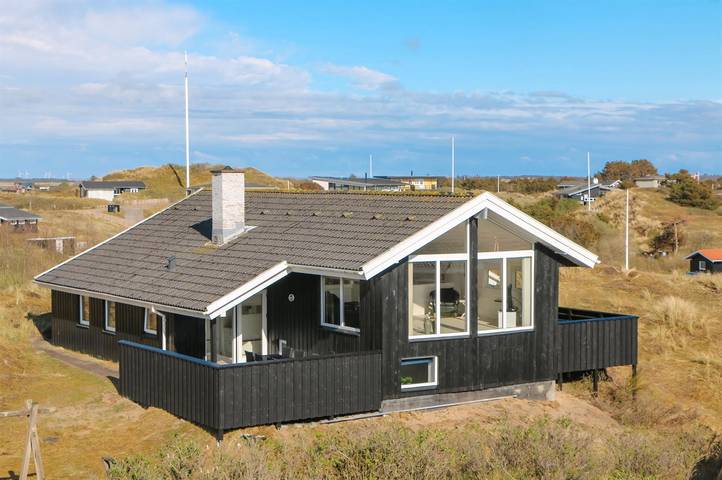 Ferienhaus mit Meerblick für 8 Personen, mit Whirlpool und Terrasse sowie Sauna auf Fanø