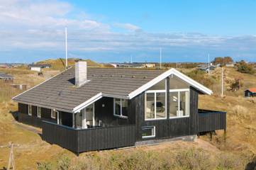 Ferienhaus mit Meerblick für 8 Personen, mit Whirlpool und Sauna sowie Terrasse auf Fanø