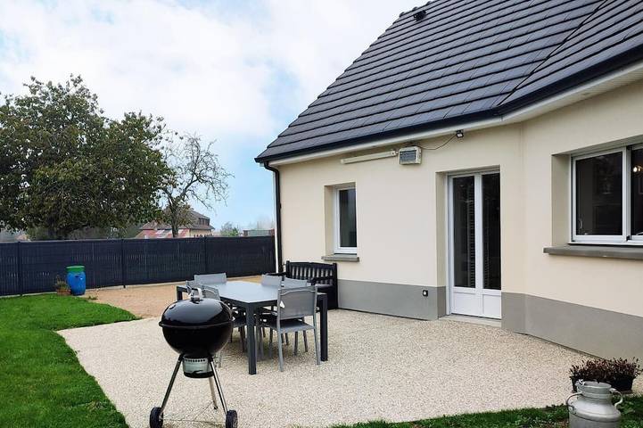 Location de vacances pour 6 personnes, avec jardin et terrasse à Millebosc