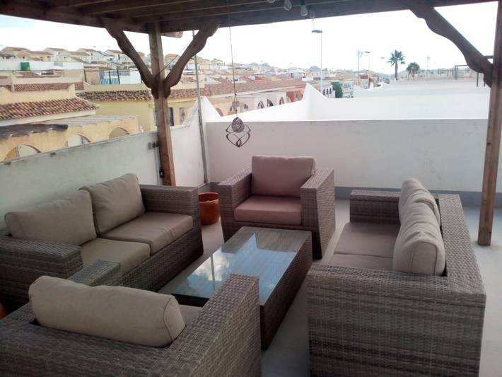 Vakantiehuis voor 5 personen, with Terras and Tuin as well as Zwembad in Mazarrón
