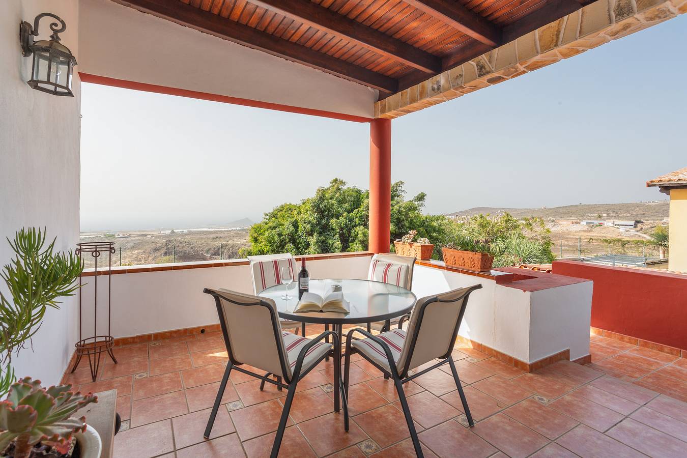 Ferienhaus 'Justo El Médano' mit Meerblick, gemeinsamer Terrasse und Wlan in Granadilla de Abona, Teneriffa Süd