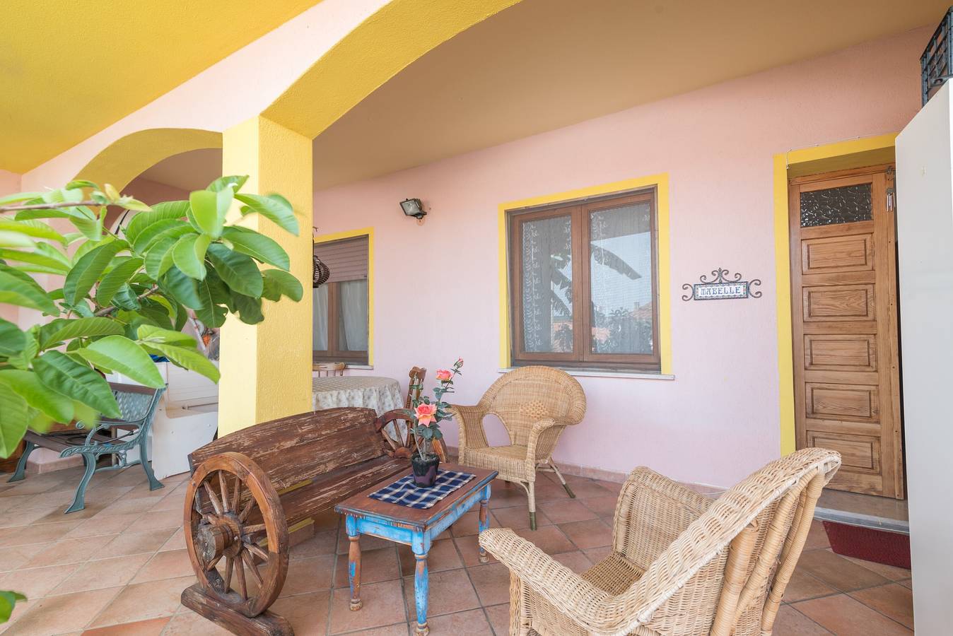 Maison de vacances "Casa Mabelle" près de la plage avec jardin et terrasse partagés ; parking disponible in Palau (town), Palau (Sardaigne)