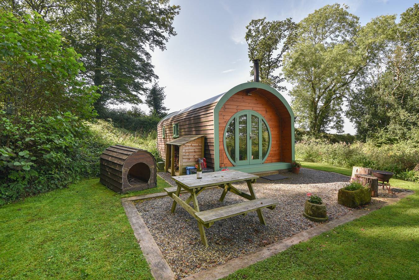 Pendragon Pod in Axminster, Devon