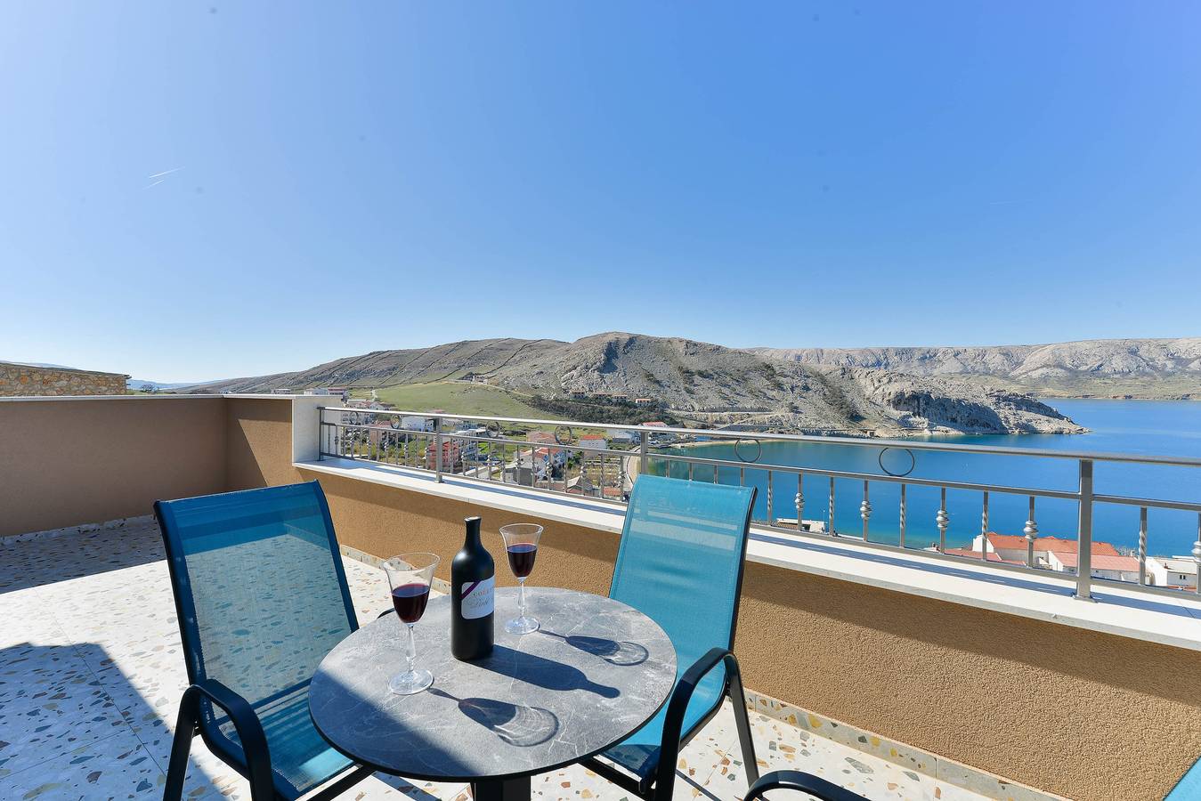 Seaview Villa Marija Metajna with pool in Metajna, Pag (Wyspa)