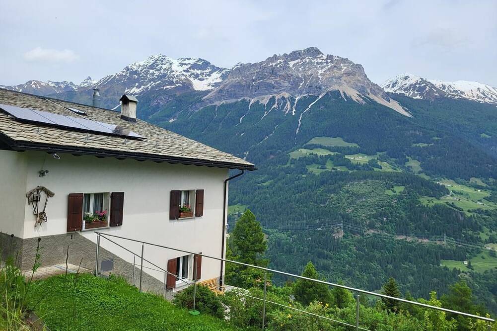 Ganze Wohnung, Ferienwohnung Poschiavo für 1 - 4 Personen mit 3 Schlafzimmern - Ferienwohnung in Poschiavo, Bernina-Alpen
